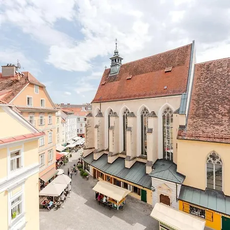 Apartament Hakuna - Penthouse Franziskanerplatz - Rooftop Graz