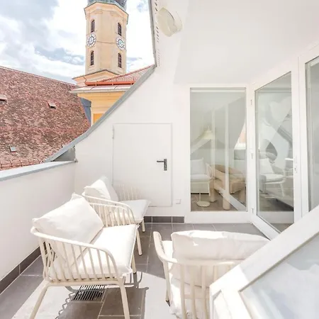 Hakuna - Penthouse Franziskanerplatz - Rooftop Apartment