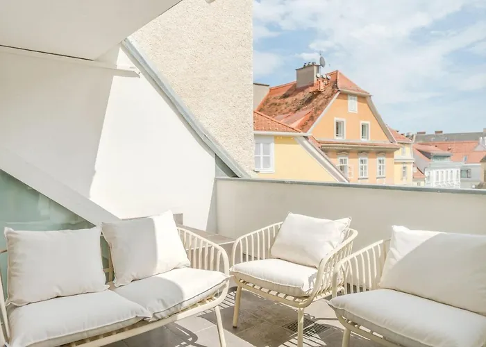 Hakuna - Penthouse Franziskanerplatz - Rooftop * 格拉茨