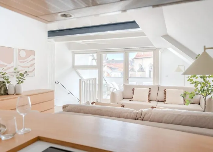 Appartement Hakuna - Penthouse Franziskanerplatz - Rooftop *